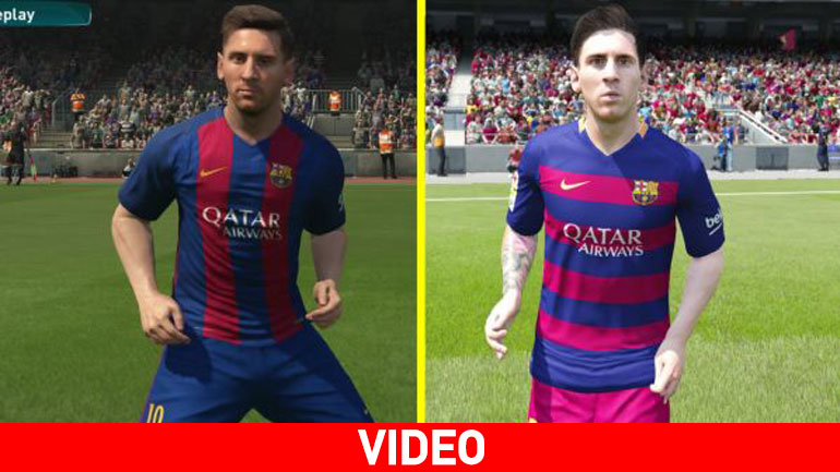FIFA 16 vs PES 2017: Ποιο έχει καλύτερα γραφικά;