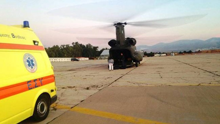 Βόλος: Αεροδιακομιδή 60χρονου που τραυματίστηκε σε τροχαίο στη Σκιάθο
