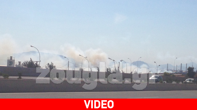 Συνεχίζει να καίει η φωτιά στον Ασπρόπυργο