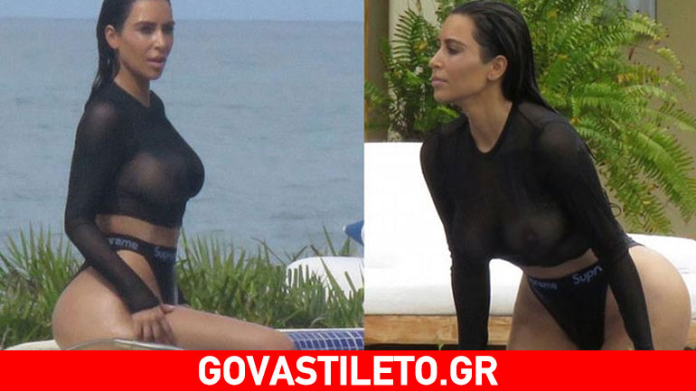 Κολάζει η Kim Kardashian: Νέες φωτογραφίες με μαγιό από τις διακοπές της στο Μεξικό!