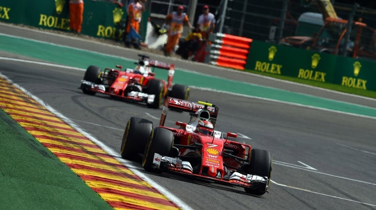 Τα μονοθέσια της Ferrari τερμάτισαν στις θέσεις 6 και 9 (Massa και Raikkonen αντίστοιχα)