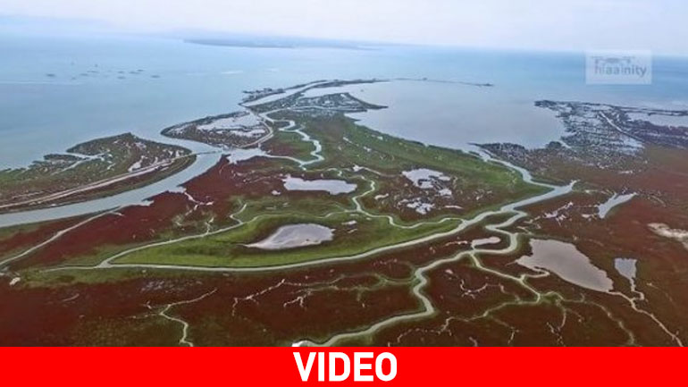 Το μαγευτικό Δέλτα του Αξιού από ψηλά