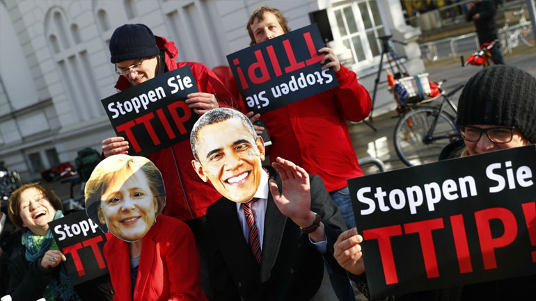 Κομισιόν διαψεύδει Γκάμπριελ: Οι διαπραγματεύσεις με τις ΗΠΑ για την TTIP προχωρούν