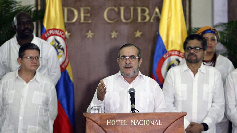 Κολομβία: Οι FARC κήρυξαν οριστική κατάπαυση του πυρός