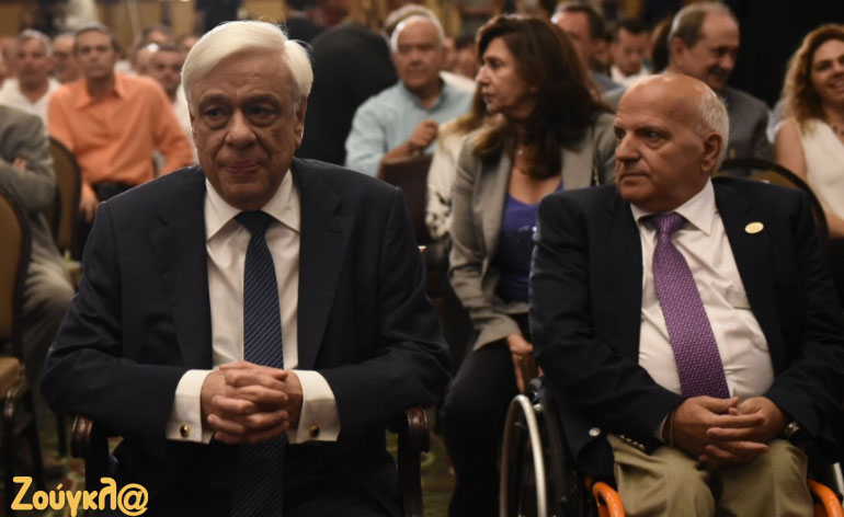 Ο πρόεδρος της Δημοκρατίας με τον Γ. Φουντουλάκη