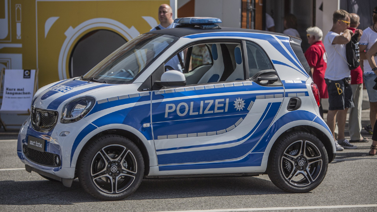 Βαμμένο στα χρώματα της αστυνομίας...