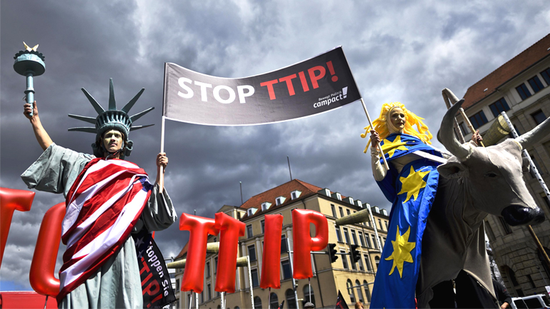 Nαυαγεί η TTIP;
