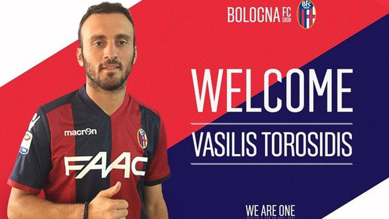 Ανακοινώθηκε από την Μπολόνια ο Τοροσίδης