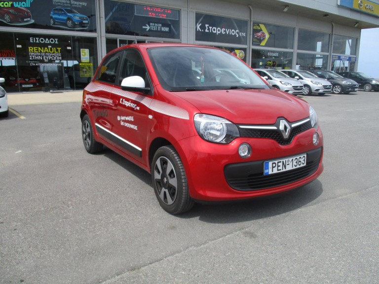 Renault Twingo 1.0: Καινούργιο στα 10.840 ευρώ. Μεταχειρισμένο με 7.100 χλμ. στα 9.900 ευρώ.