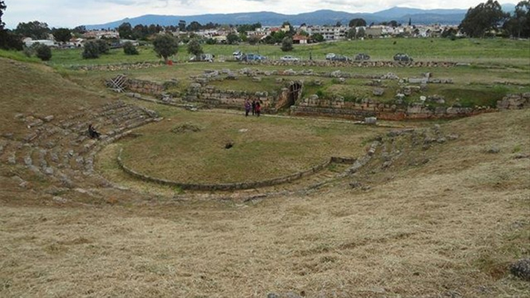Έναρξη των εργασιών αποκατάστασης του αρχαίου θεάτρου Ερέτριας