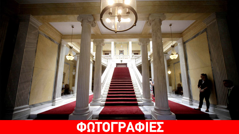 O επιχειρηματίας Τζον Κατσιματίδης στο Προεδρικό