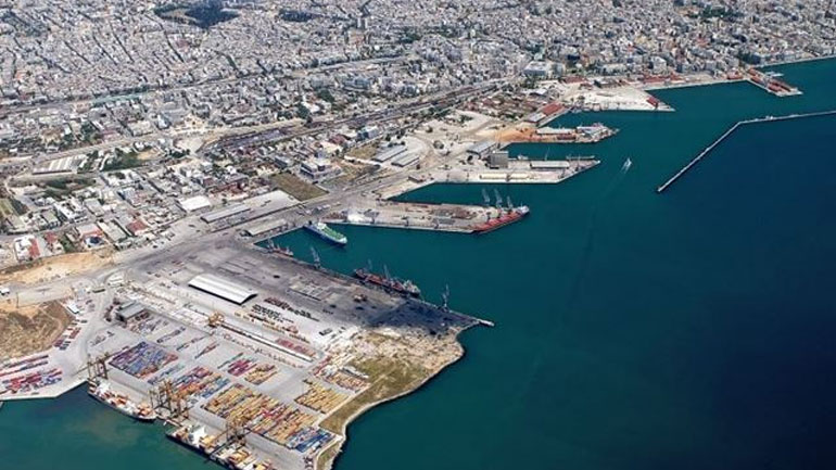 Σιδηροδρομική γέφυρα για τη σύνδεση της έκτης προβλήτας του λιμανιού της Θεσσαλονίκης