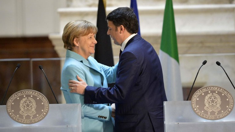 Μέρκελ-Ρέντσι: Να επαναπατριστούν όσοι δεν έχουν δικαίωμα να μείνουν στην Ευρώπη