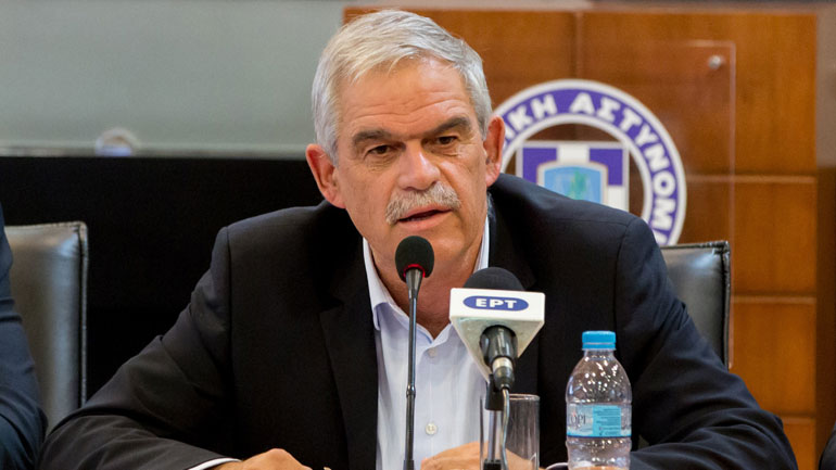 Τόσκας: «Οι αστυνομικοί είναι υπηρέτες του κοινωνικού συνόλου και όχι ορντινάτσες κάποιων»
