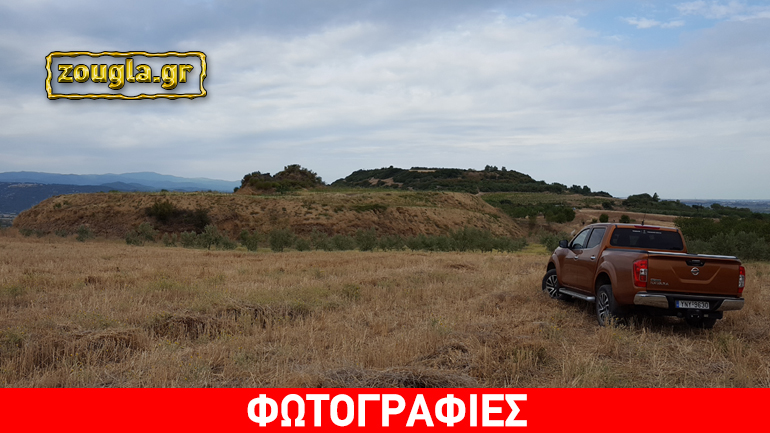 Με το Nissan Navara στον λόφο Καστά… Με το Nissan Navara στον λόφο Καστά…