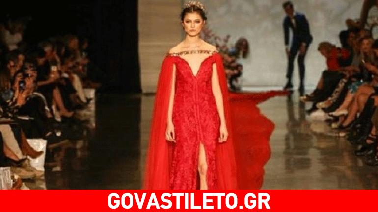 Το νυφικό που έσπασε το παγκόσμιο ρεκόρ σε πασαρέλα!