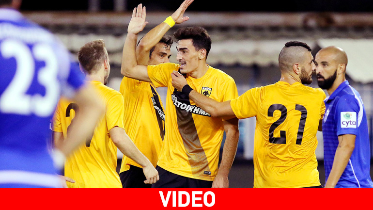 Έτοιμη για το πρωτάθλημα η ΑΕΚ, 3-1 την Ανόρθωση Έτοιμη για το πρωτάθλημα η ΑΕΚ, 3-1 την Ανόρθωση