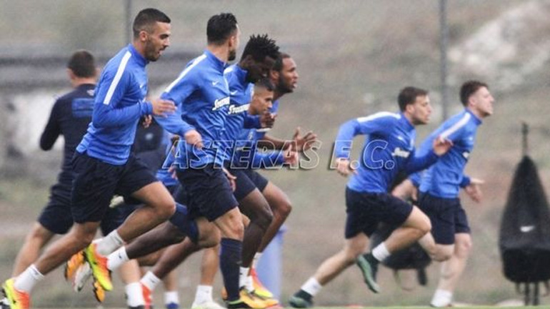 Η αποστολή του Αστέρα για το ματς με τον Παναρκαδικό