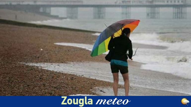 Αραιές νεφώσεις και βροχές το Σάββατο