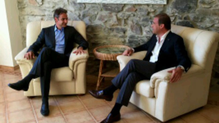 Στην Πορτογαλία ο πρόεδρος της ΝΔ Κυρ. Μητσοτάκης