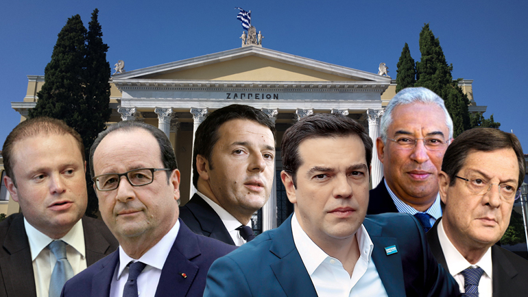 Στην Αθήνα οι ηγέτες του Νότου