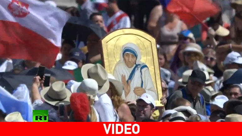 Τελετή στο Βατικανό για την αγιοποίηση της Μητέρας Τερέζας