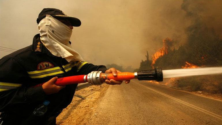 Πυρκαγιά στο Ξυλόκαστρο
