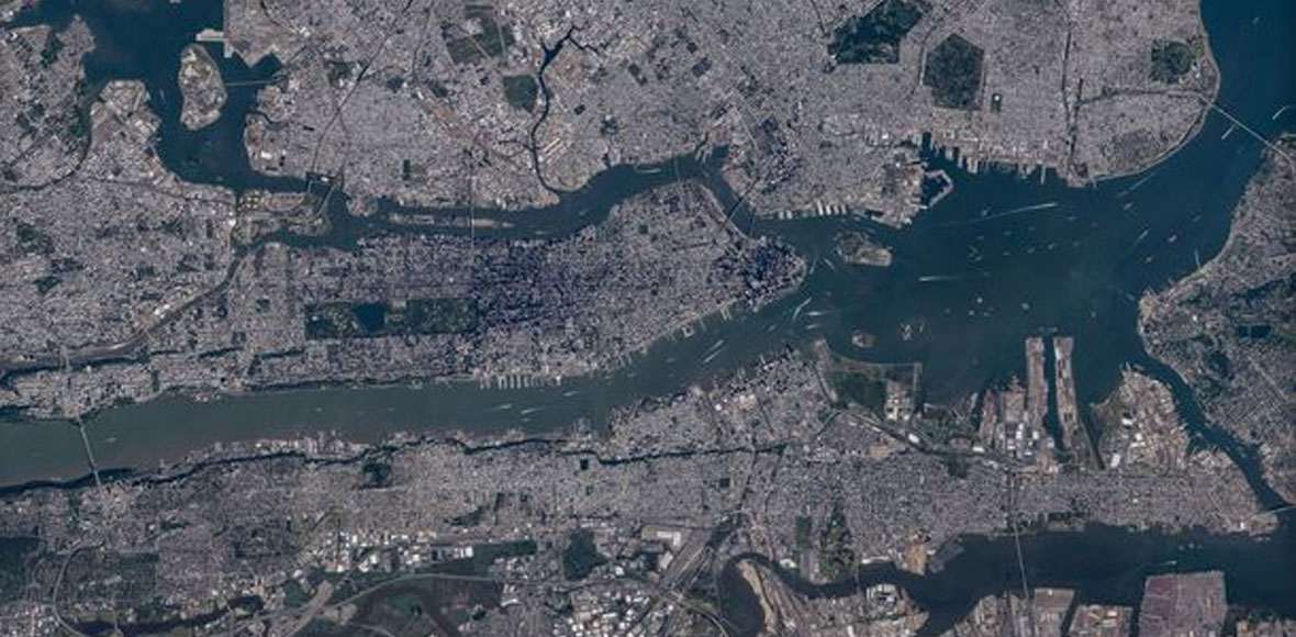 H Νέα Υόρκη από το διάστημα