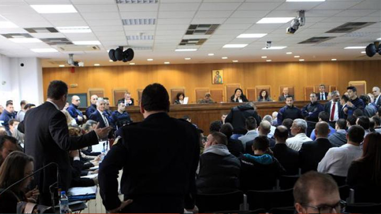 Συνεχίζεται η δίκη της Χρυσής Αυγής