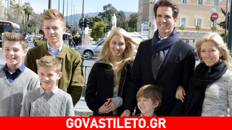 Πρώτη μέρα στο σχολείο για τα αγόρια του πρίγκιπα Παύλου και της Μαρί Σαντάλ