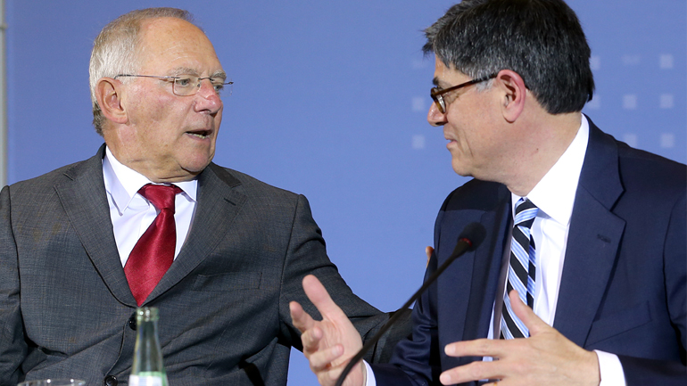 Ισχυρή και βιώσιμη ανάπτυξη επιθυμούν Λιου και Σόιμπλε