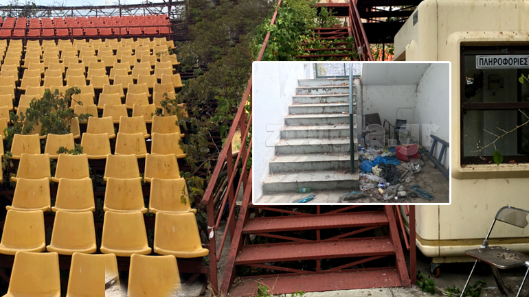 Ρημάζει το θέατρο Λυκαβηττού