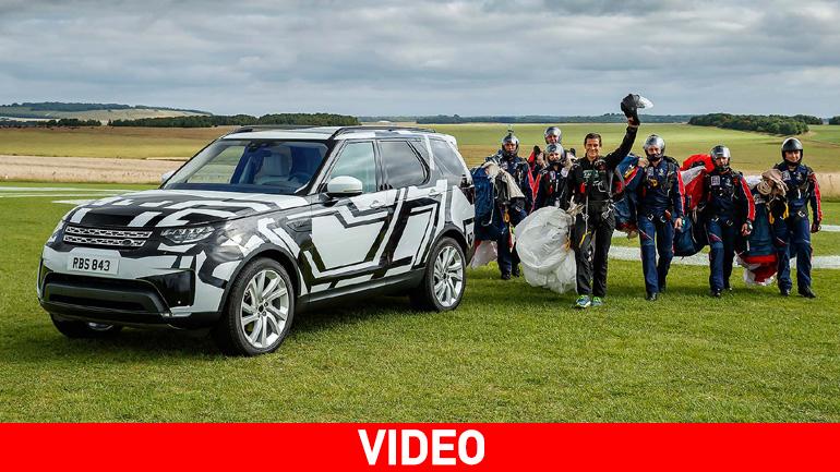 Ο survivor προσγειώνεται στο νέο Land Rover Discovery!