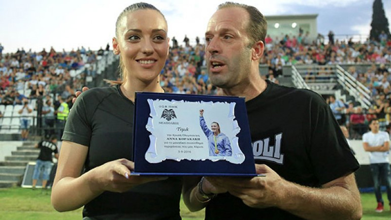 Βραβεύει την Άννα Κορακάκη ο ΠΑΟΚ