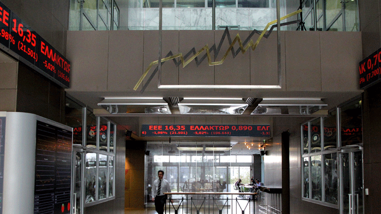Ήπια πτωτικά κινείται το Χρηματιστήριο Αθηνών