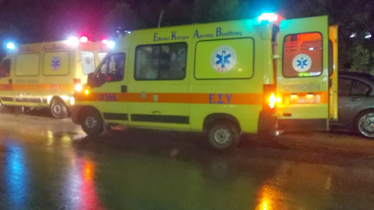 Ιωάννινα: Τροχαίο με έξι τραυματίες στην Αβέρωφ