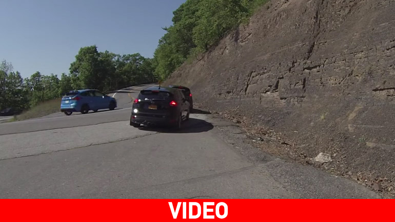 Πήγε για drift αλλά κατέληξε στον βράχο!