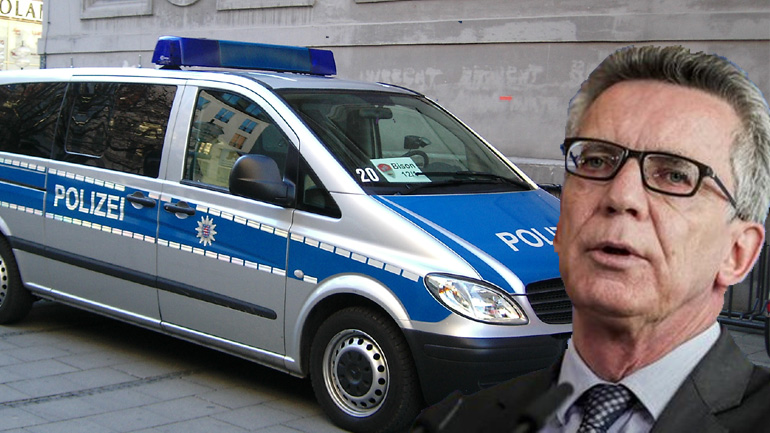 Ντε Μεζιέρ: Πάνω από 500 εν δυνάμει τρομοκράτες στη Γερμανία Ντε Μεζιέρ: Πάνω από 500 εν δυνάμει τρομοκράτες στη Γερμανία