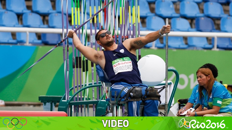 Ρίο: «Χρυσός» ο Στεφανουδάκης στον ακοντισμό