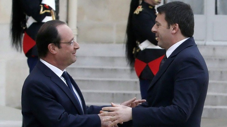 Ρέντσι: Επιτέλους ο Ολάντ είναι μαζί μας