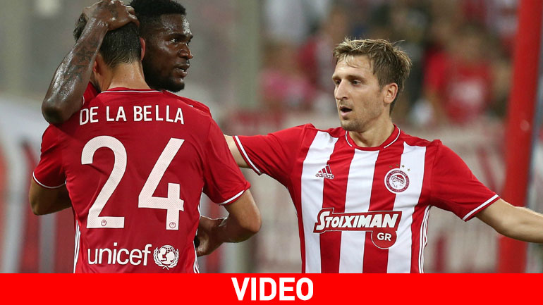 Πρεμιέρα με… μισή ντουζίνα γκολ από τον Ολυμπιακό, 6-1 τη Βέροια