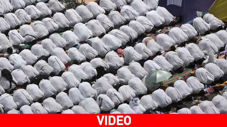 Στο όρος Αραφάτ 1.8 εκατ. μουσουλμάνοι για το ιερό προσκήνυμα