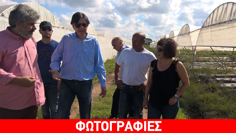 Περιοδεία των βουλευτών του ΣΥΡΙΖΑ Ηλείας στις πληγείσες περιοχές