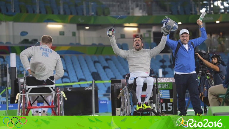 Ρίο 2016: «Ασημένιος» ο Τριανταφύλλου στην ξιφασκία