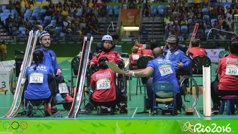 Ρίο 2016: Χάλκινο μετάλλιο και στο μπότσια!