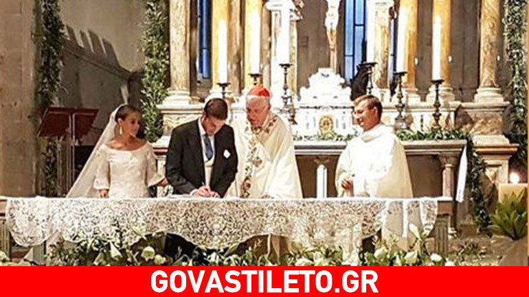 Ο παραμυθένιος και χλιδάτος γάμος του εφοπλιστή Δημήτρη Χανδρή στην Τοσκάνη!