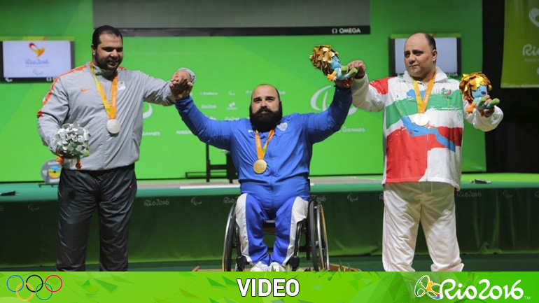 «Χρυσός» ο Μάμαλος στην άρση βαρών σε πάγκο