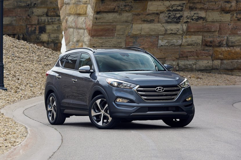 To νέο Hyundai Tuscon...