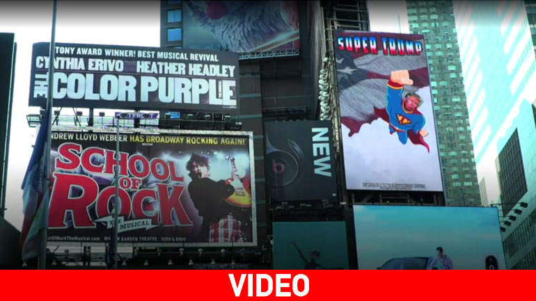 O… Super Trump αιφνιδιάζει τους Νεοϋορκέζους