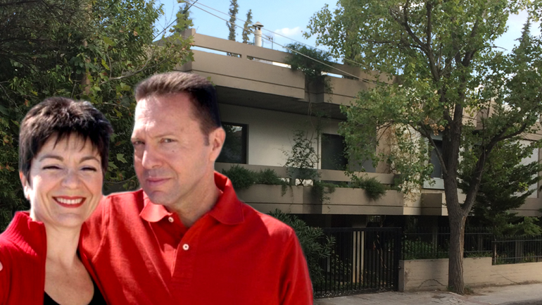 Έφοδος στα γραφεία της συζύγου του Στουρνάρα